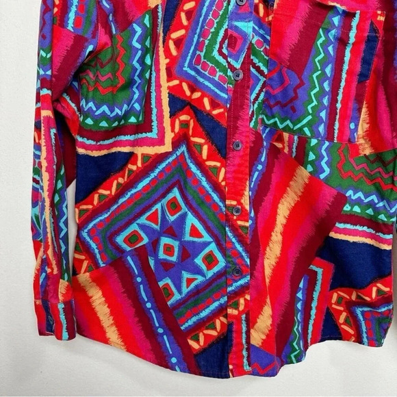 Wrangler Vintage Retro Button Down Rodeo Shirt - Picture 9 of 14